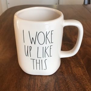Rae Dunn I WOKE UP LIKE THIS mug NWOT